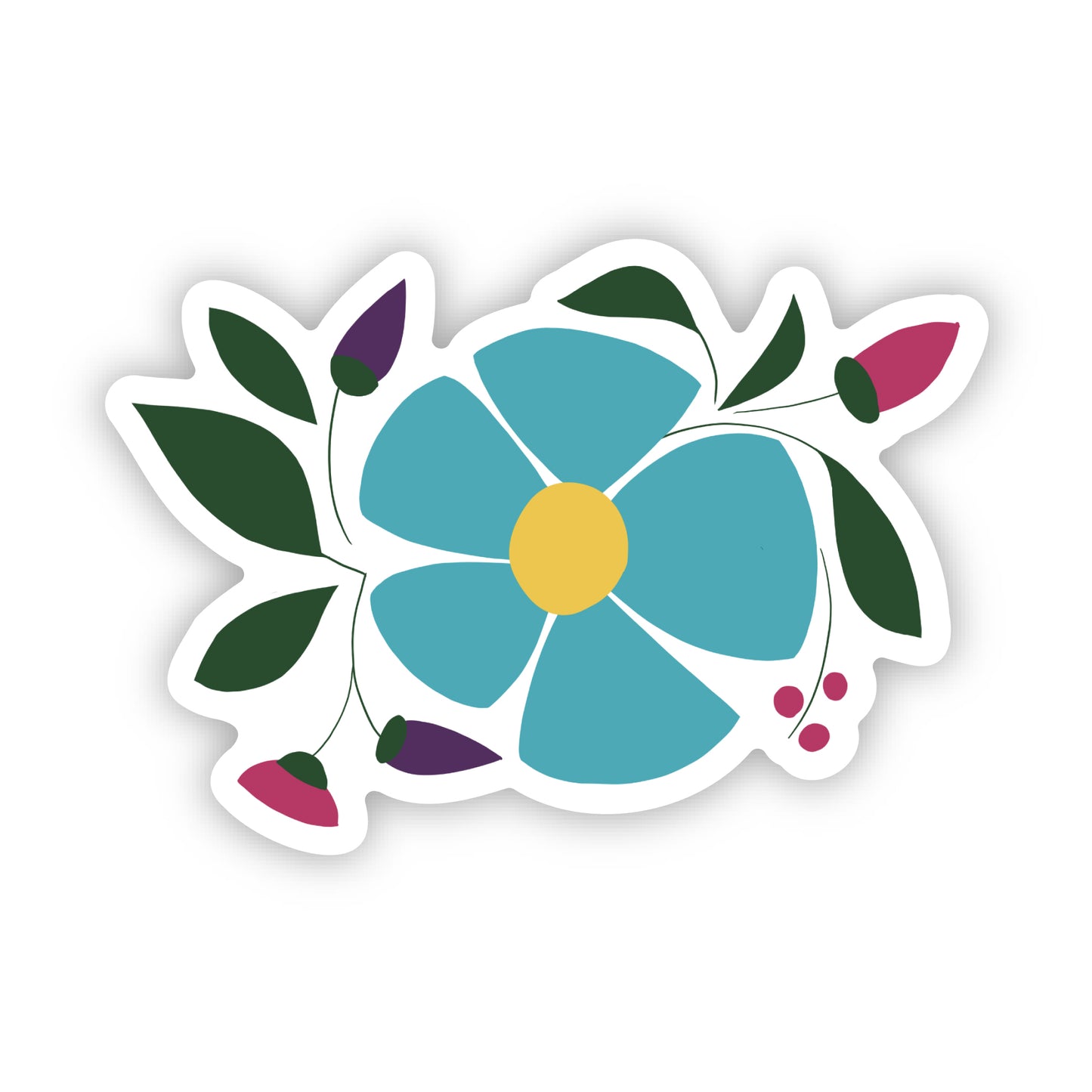 Flores Segunda Sticker