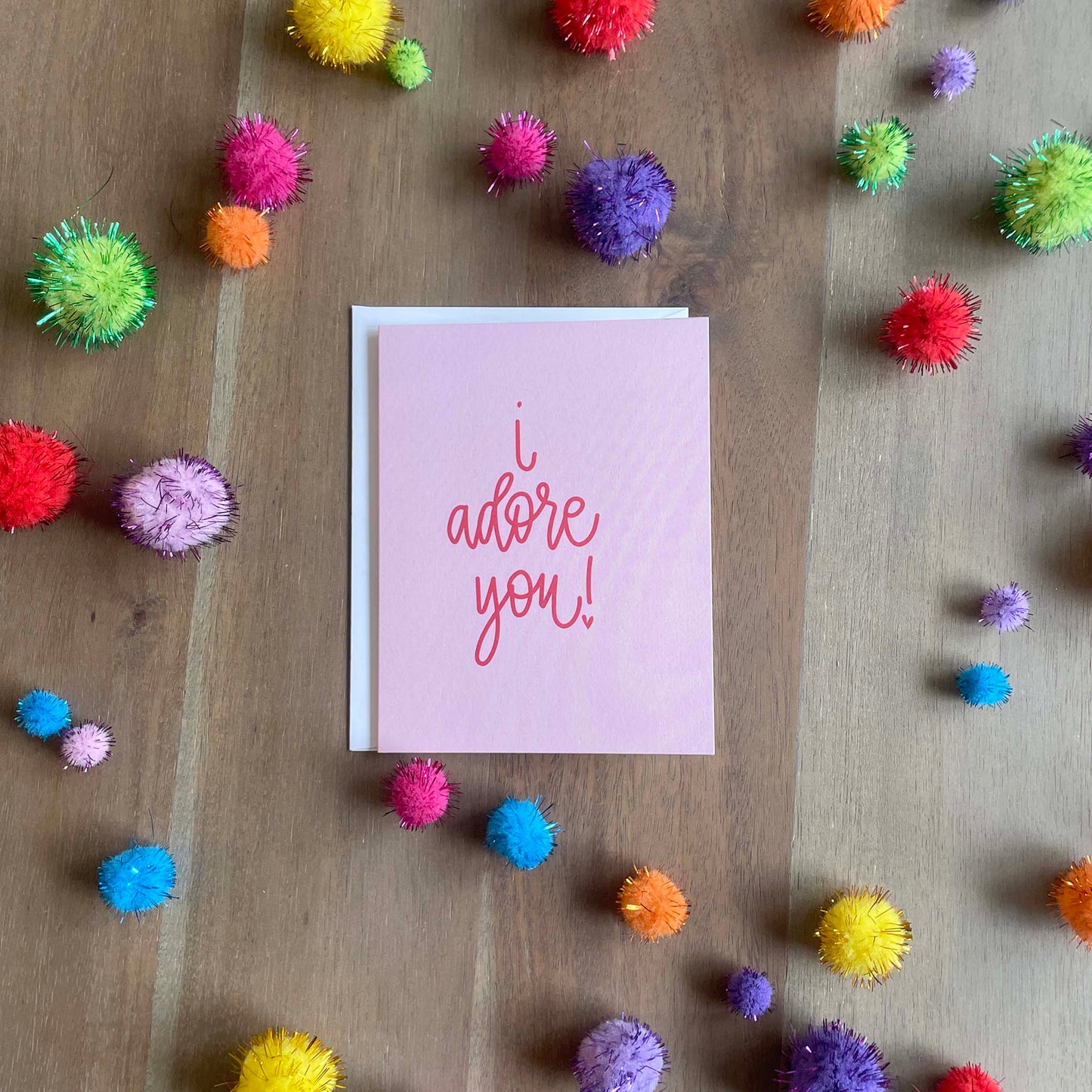 I Adore You Card