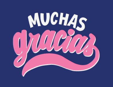 Muchas Gracias Hand Illustrated Greeting Card