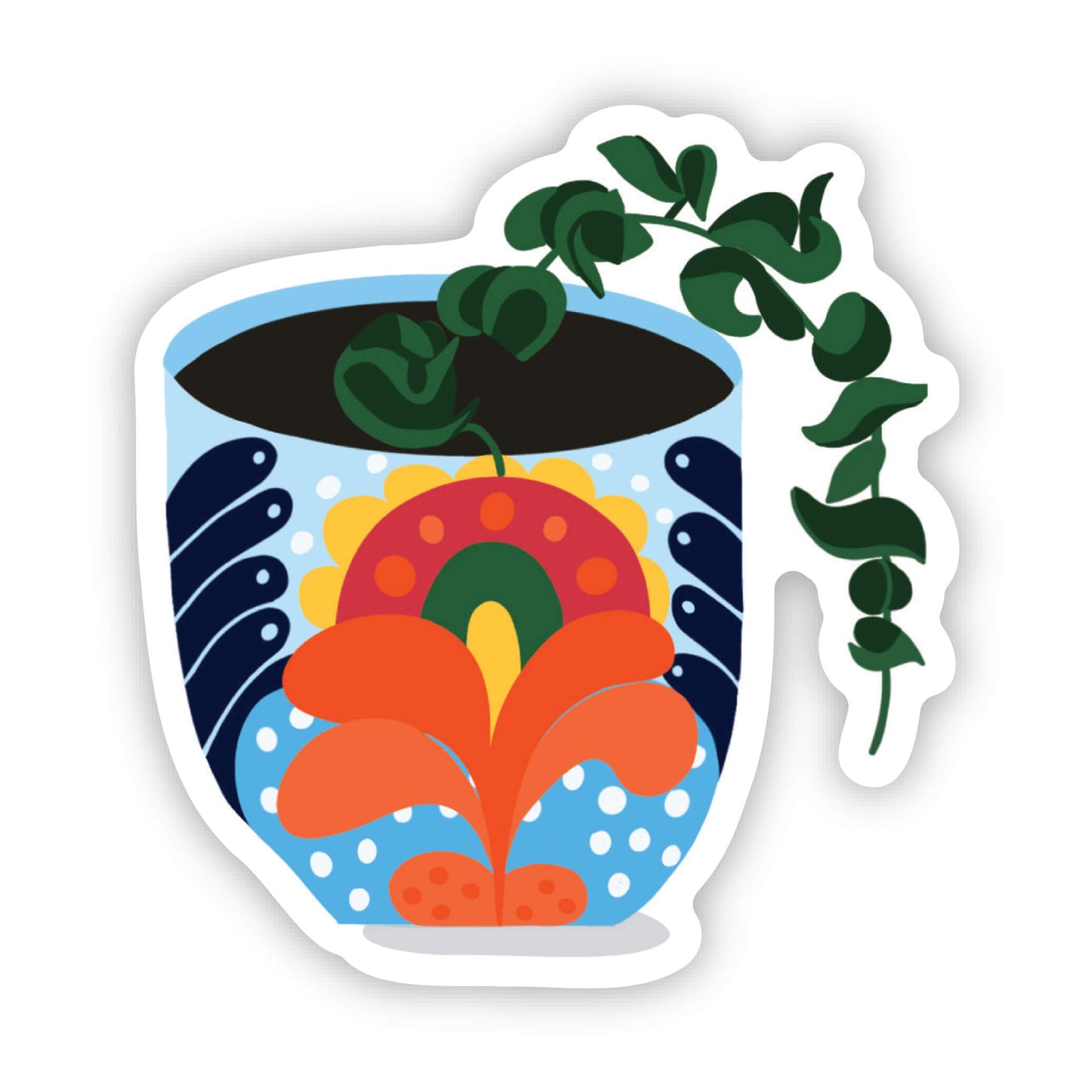 Hindu Rope Plant Sticker