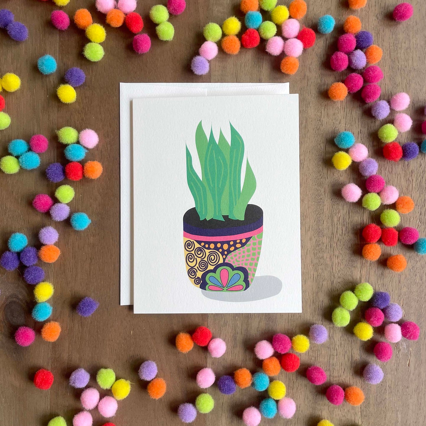 Snake Plant Card