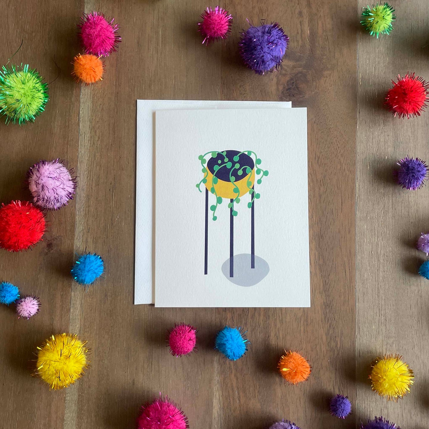 String of Pearls Plant Card